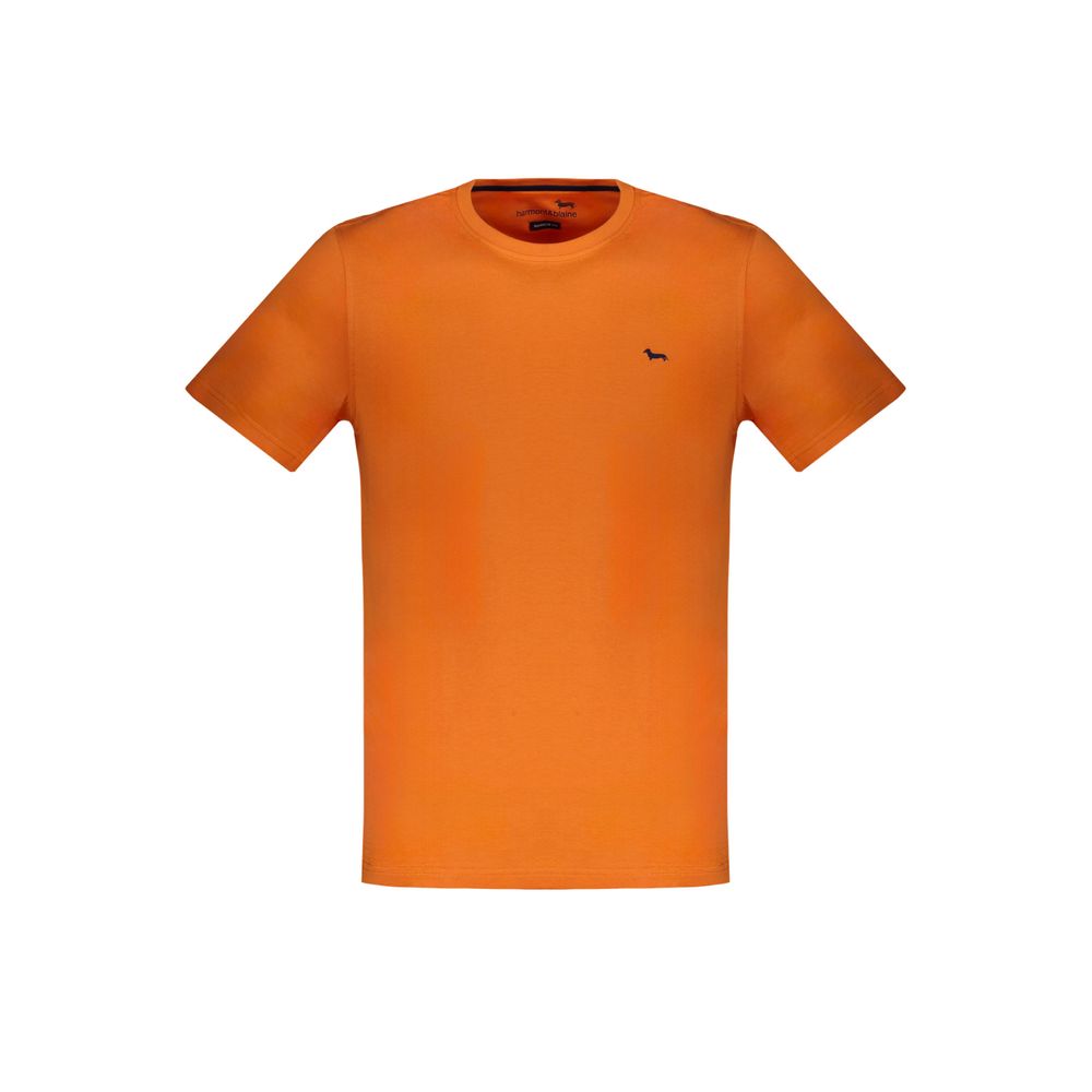 Arancione Cotton Men T-Shirt
