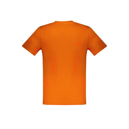 Arancione Cotton Men T-Shirt
