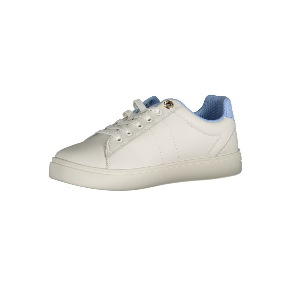 Azzurro Polyurethane Female Sneaker