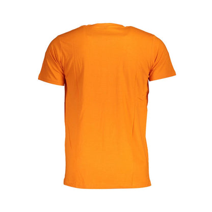 Arancione Cotton Men T-Shirt