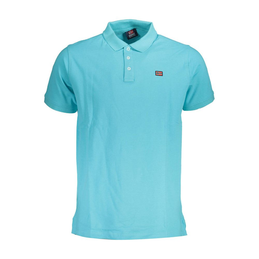 Azzurro Cotton Men Polo