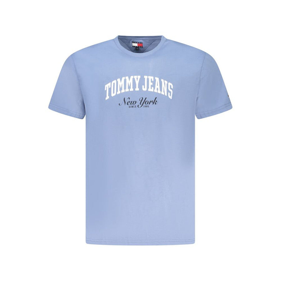 Azzurro Cotton Men T-Shirt