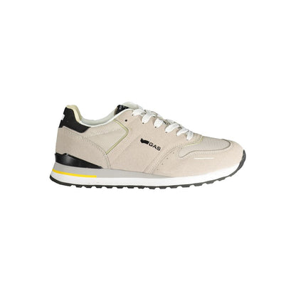 Gray Polyester Men Sneaker