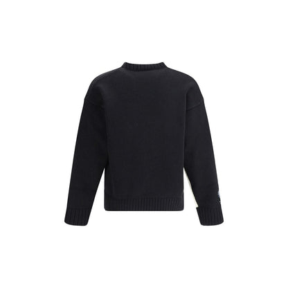 Black Wool Sweatshirt
