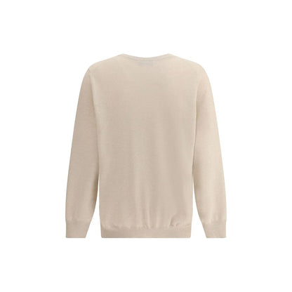 Beige Cashmere Cashmere Sweater