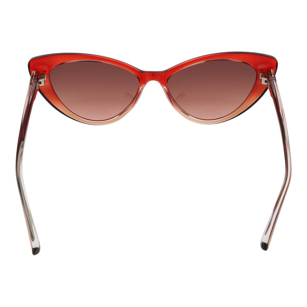 Burgundy Plastic Sunglasses