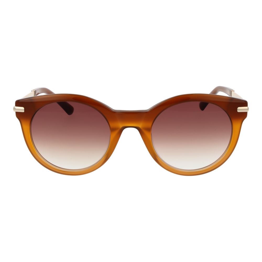 Orange Acetate Sunglasses