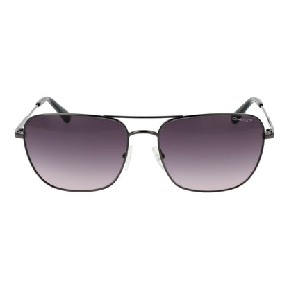 Gray Metal Sunglasses