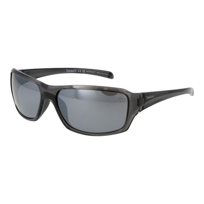 Gray Stainless Steel Sunglasses