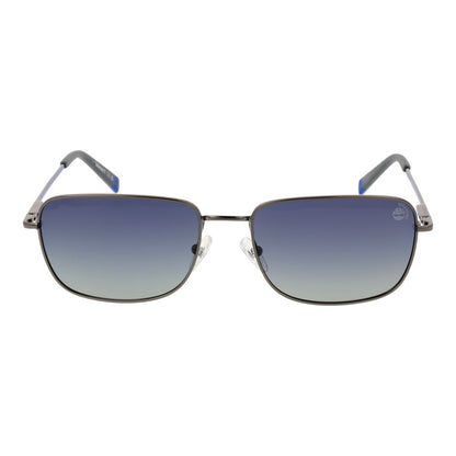 Gray Metal Sunglasses