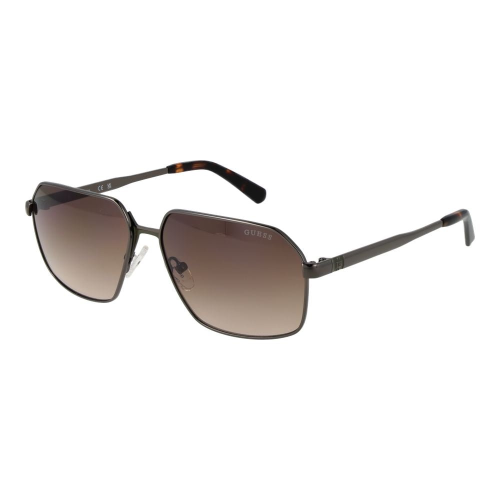 Gray Metal Sunglasses