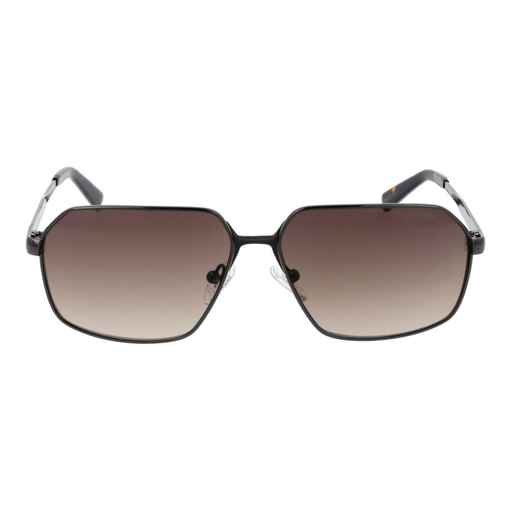 Gray Metal Sunglasses