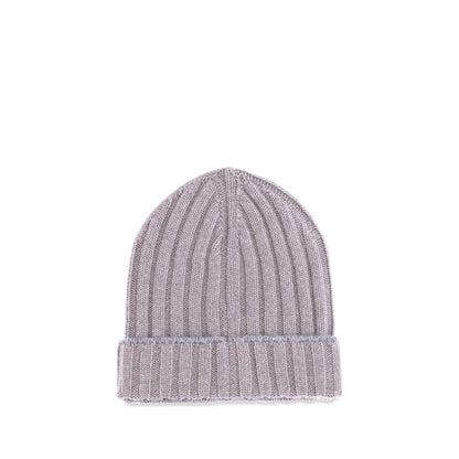 Beige Cashmere Beanie
