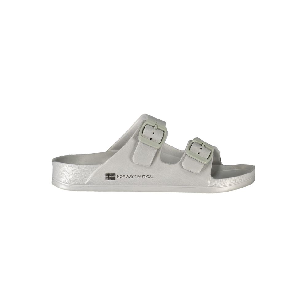 Gray Plastic Women Sandal