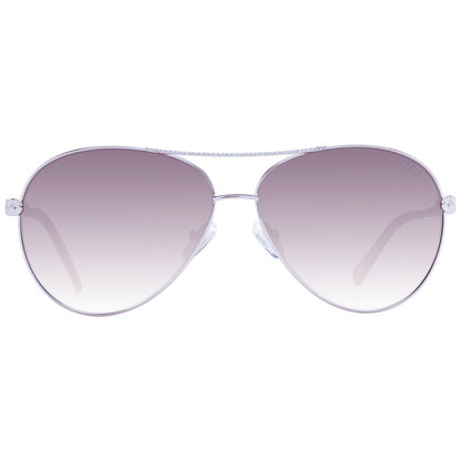 Rose Gold Metal Sunglasses