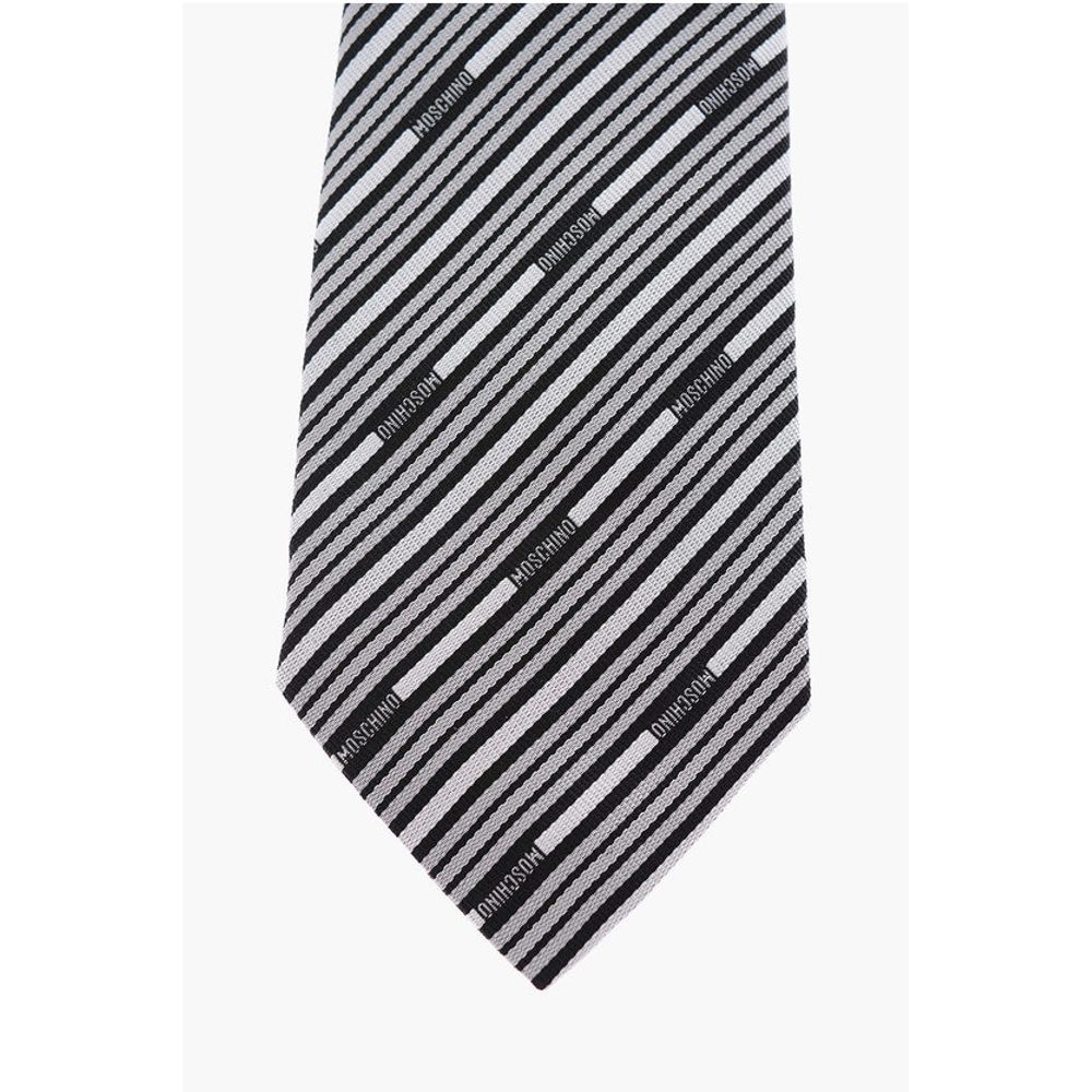 All Over Logo Silk Tie