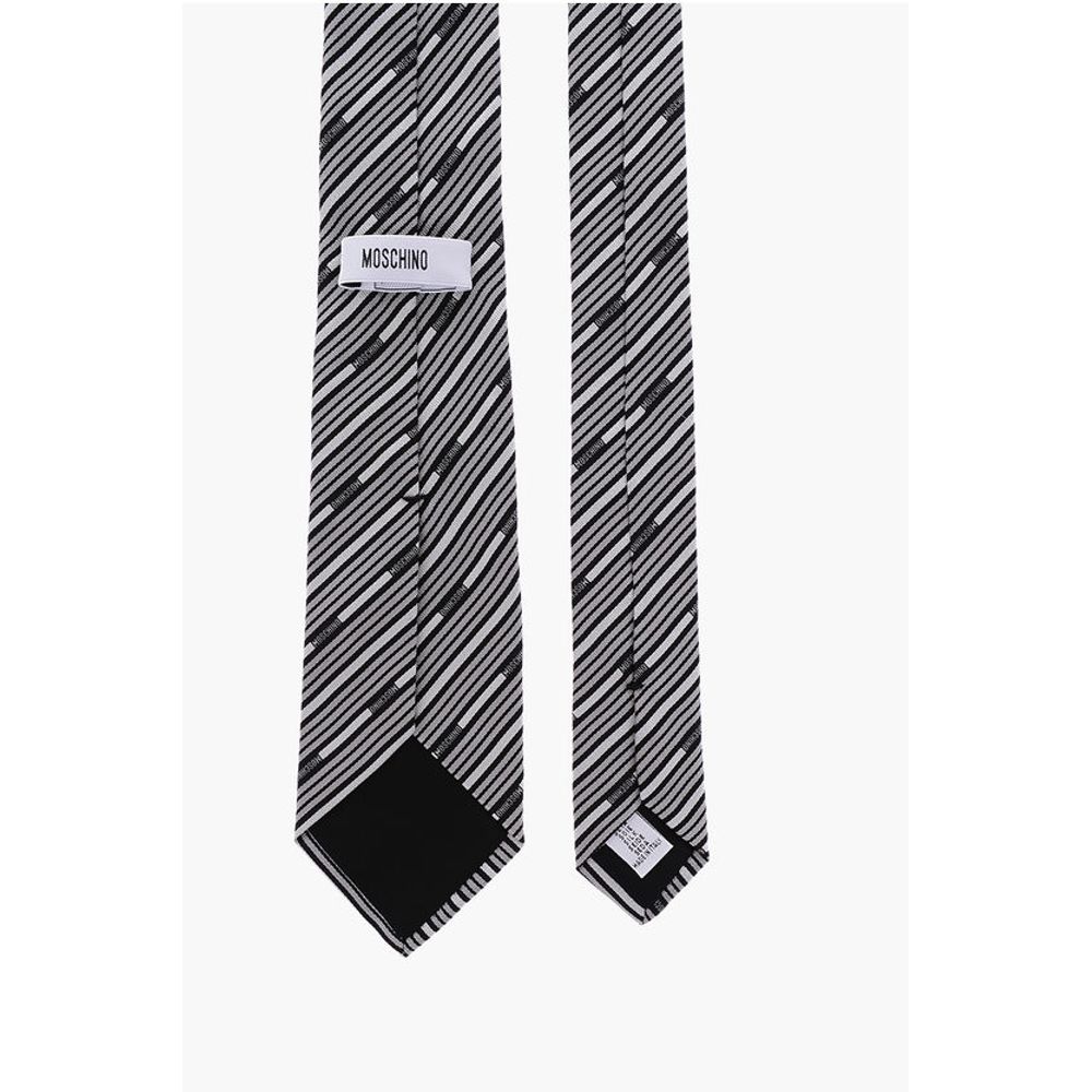 All Over Logo Silk Tie