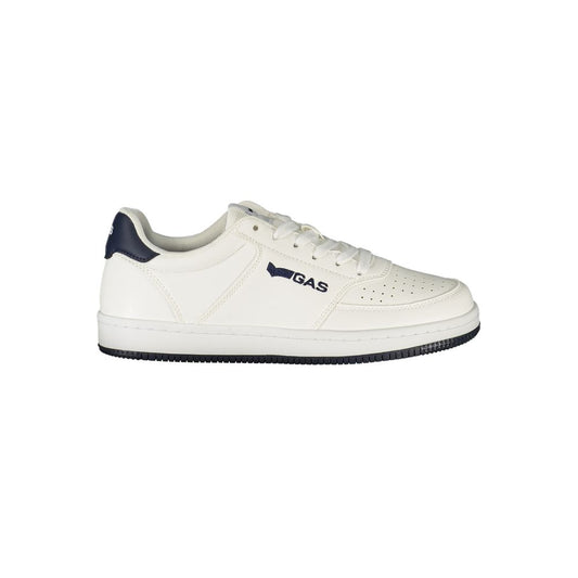 White Polyester Women Sneaker