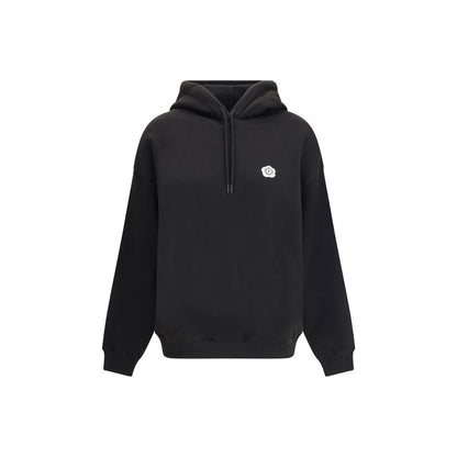 Black Cotton Sweatshirt