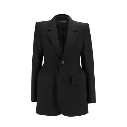 Black Wool Blazer