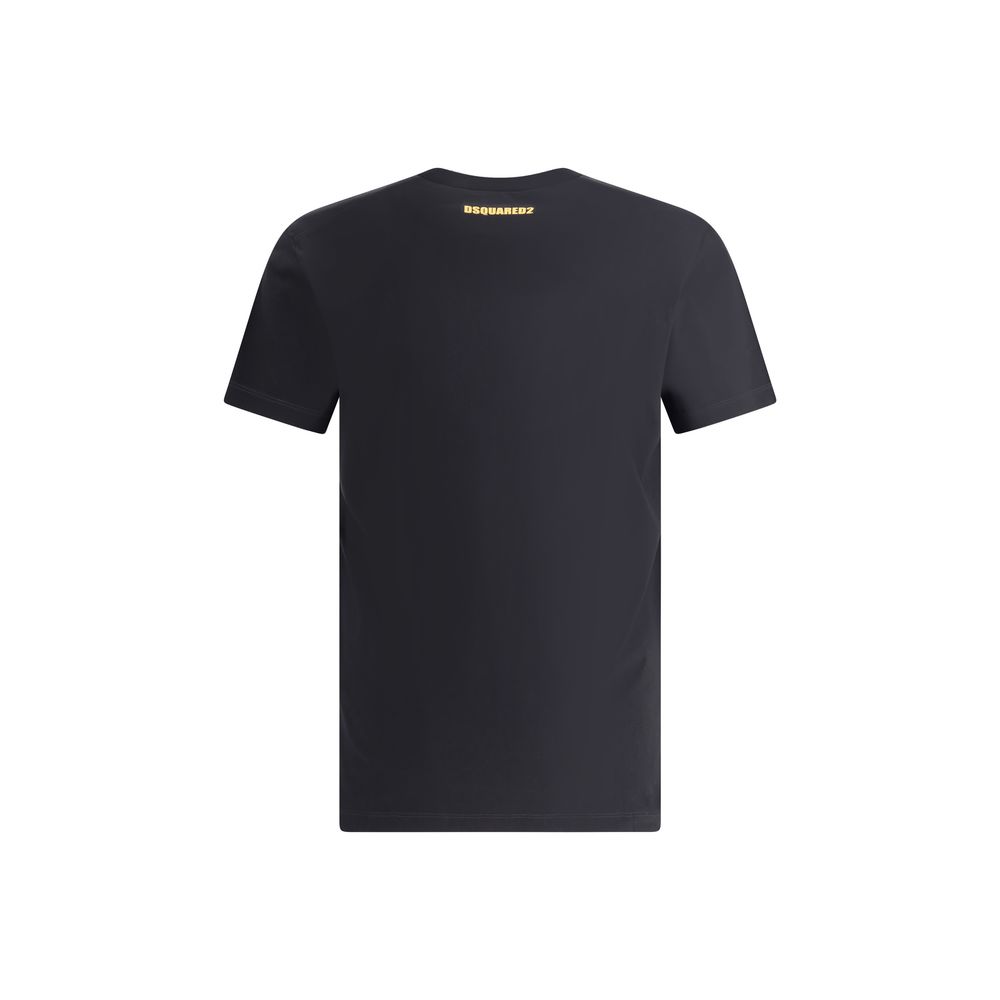 Black Cotton T-Shirt
