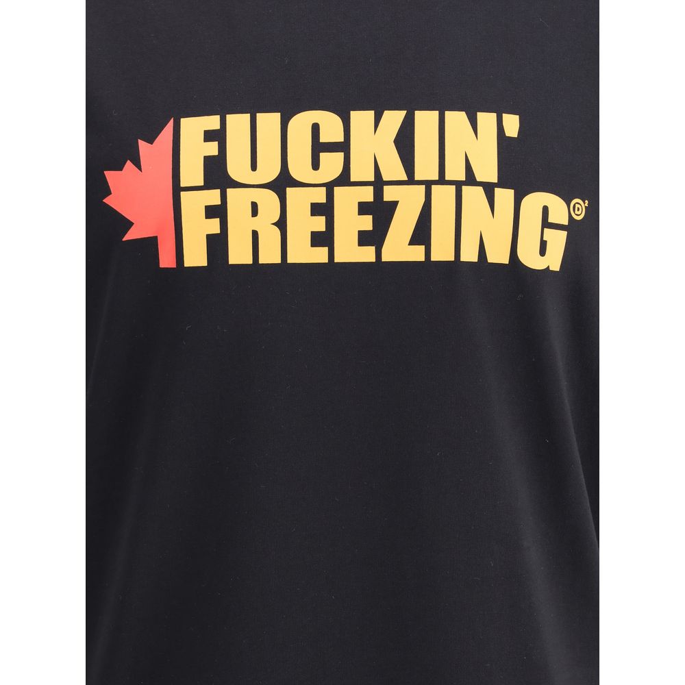 Black Cotton T-Shirt