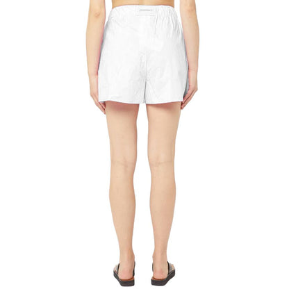 White Cotton Short