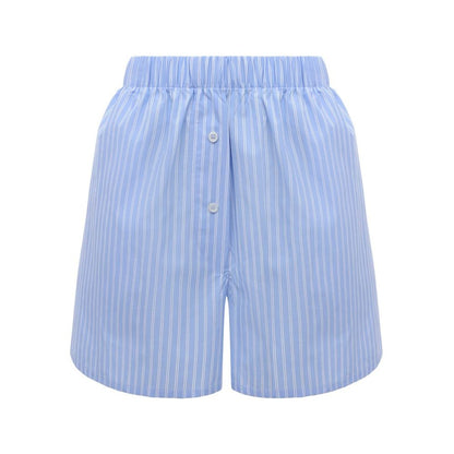 Blue Cotton Short