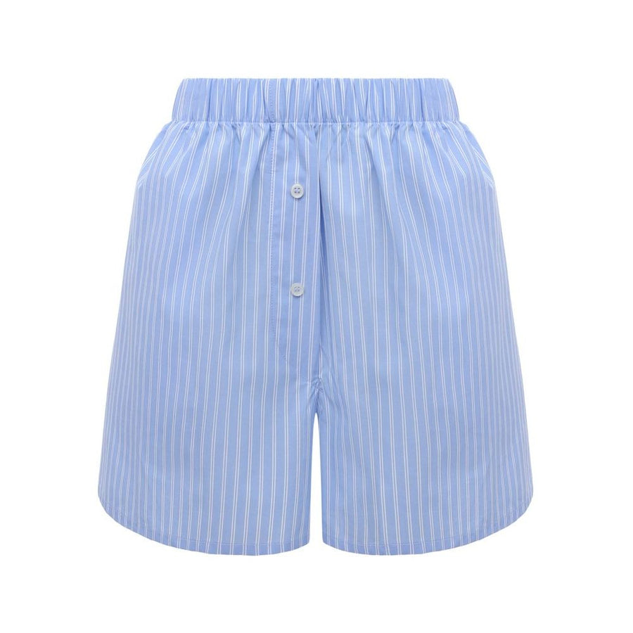 Blue Cotton Short