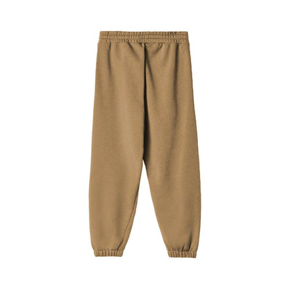 Brown Cotton Men Sweatpant