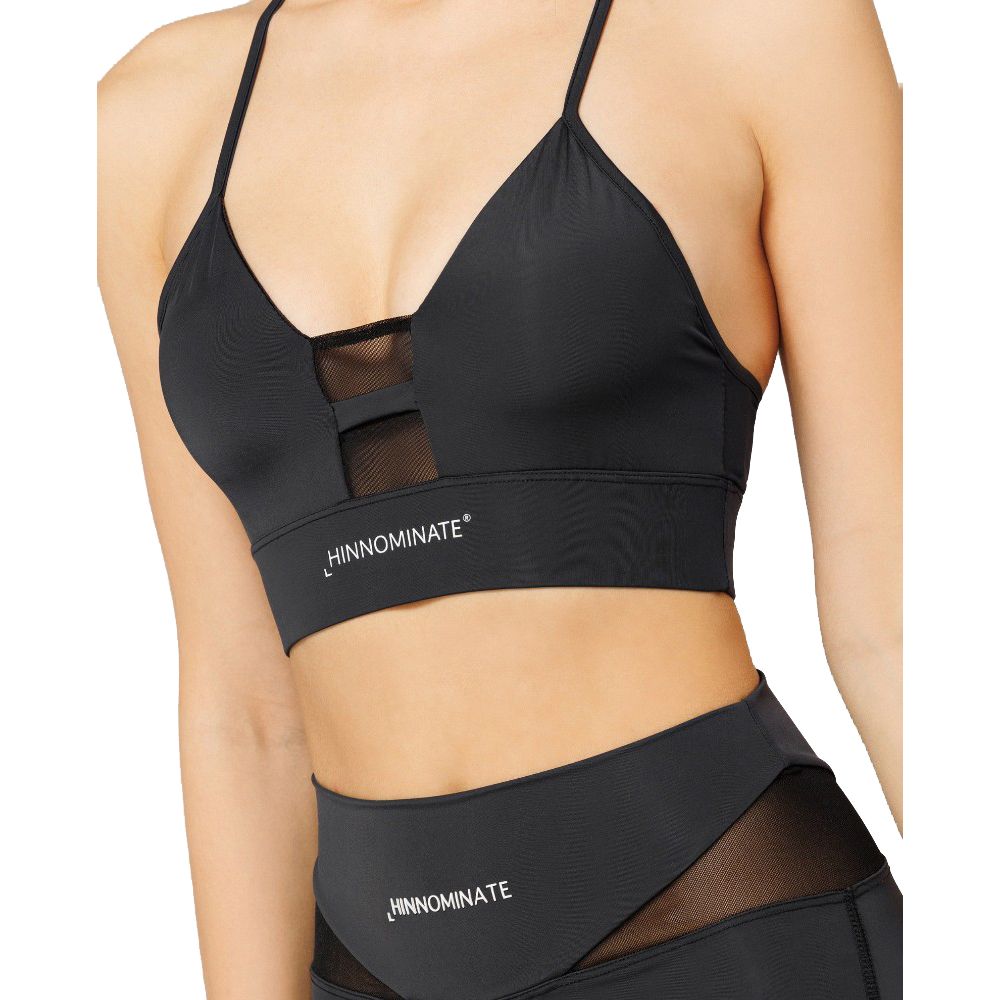 Black Nylon Women Top