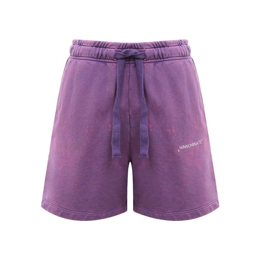Purple Cotton Short