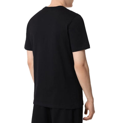 Black Cotton T-Shirt