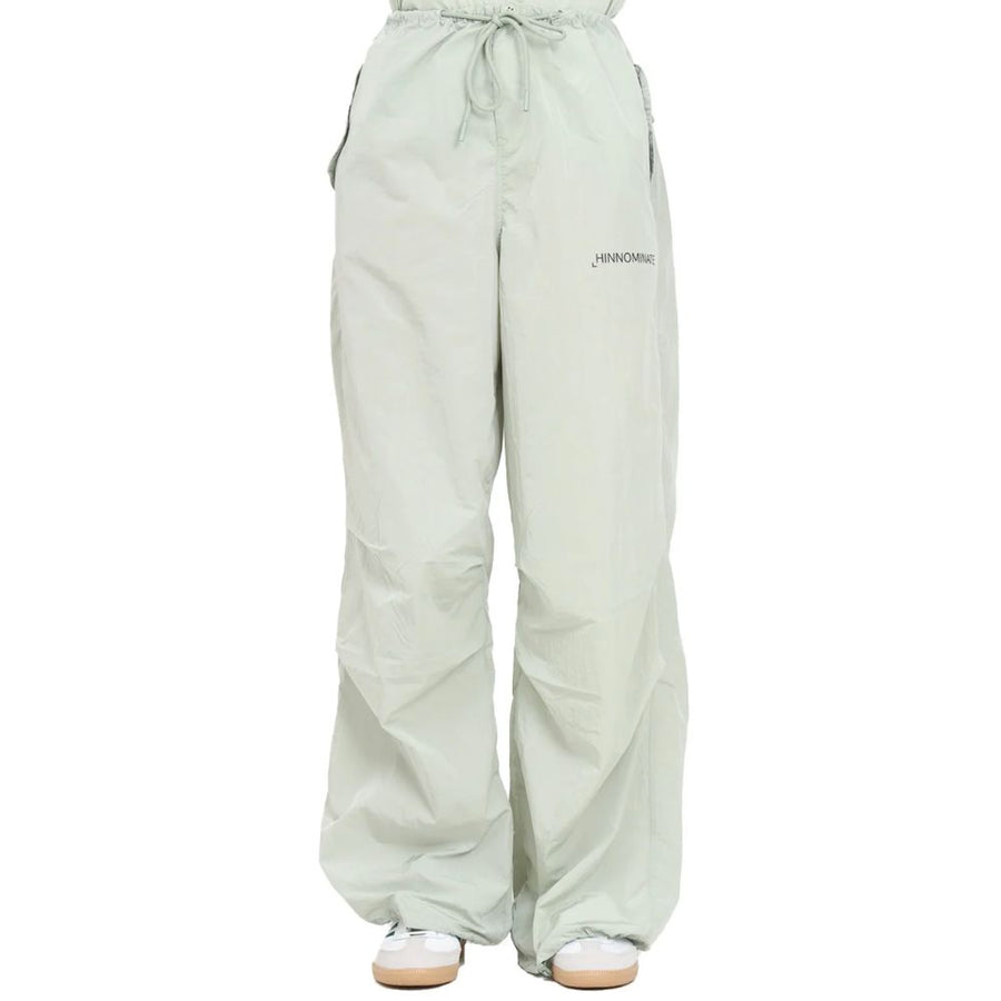Green Nylon Women Trouser