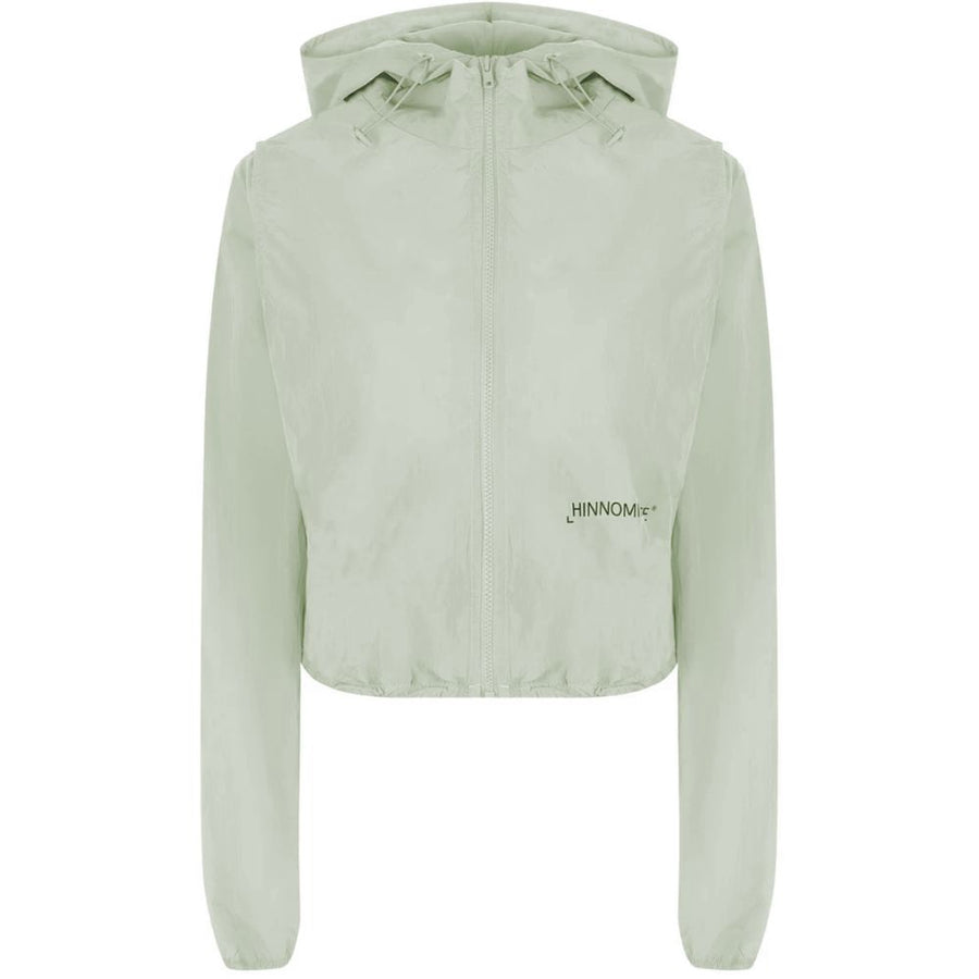 Green Nylon Jackets & Coat