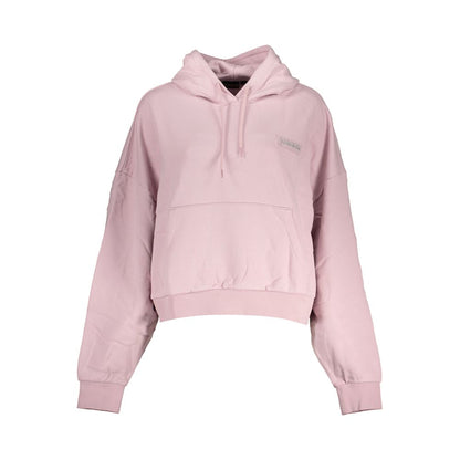 Pink Cotton Women Sweater