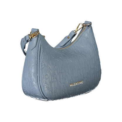 Azzurro Polyurethane Women Handbag
