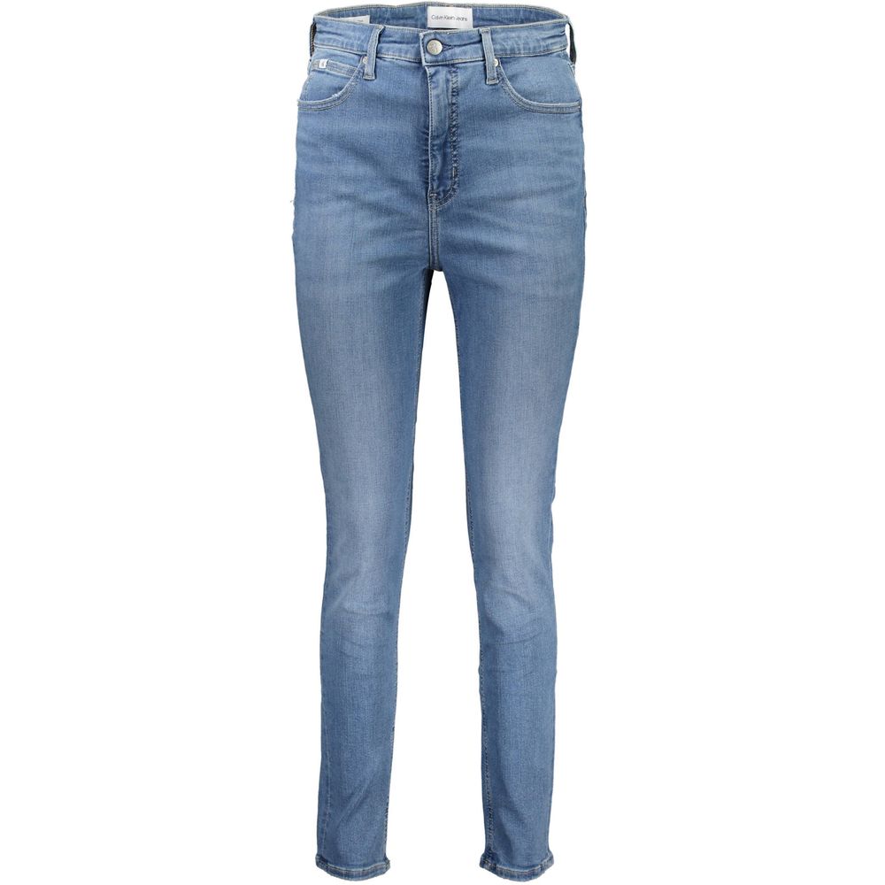 Azzurro Cotton Women Jeans