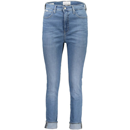 Azzurro Cotton Women Jeans