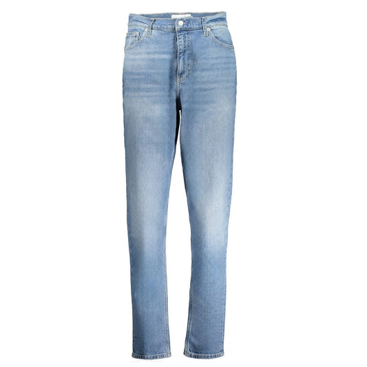 Azzurro Cotton Women Jeans