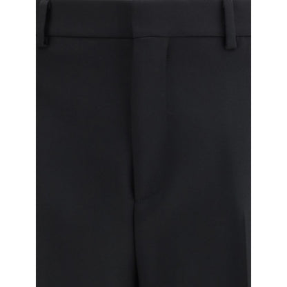 Black Wool Dress Pants