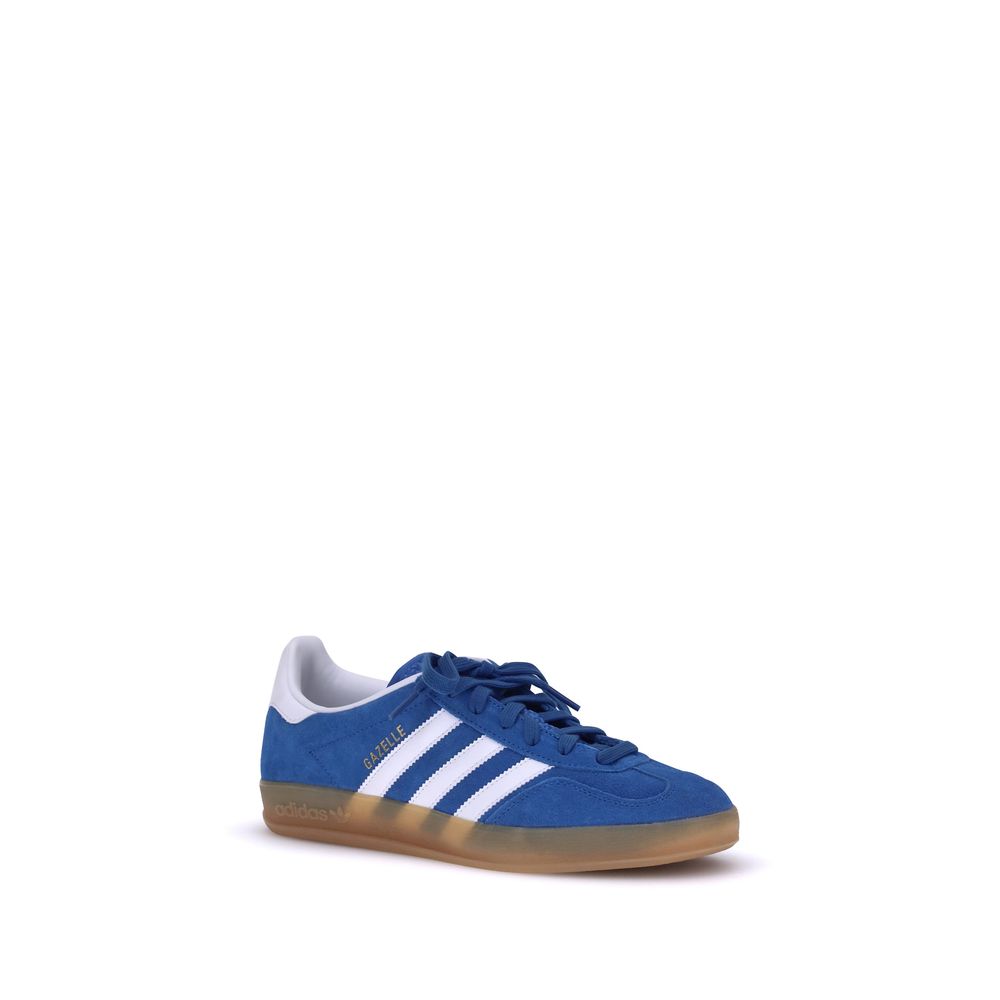 Blue Calf Leather Bos Taurus Sneakers