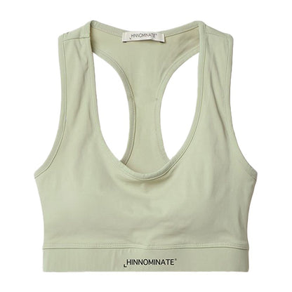 Green Polyamide Women Top