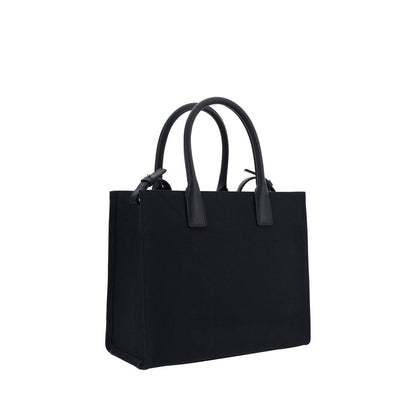 Black Cotton Shoulder Bag