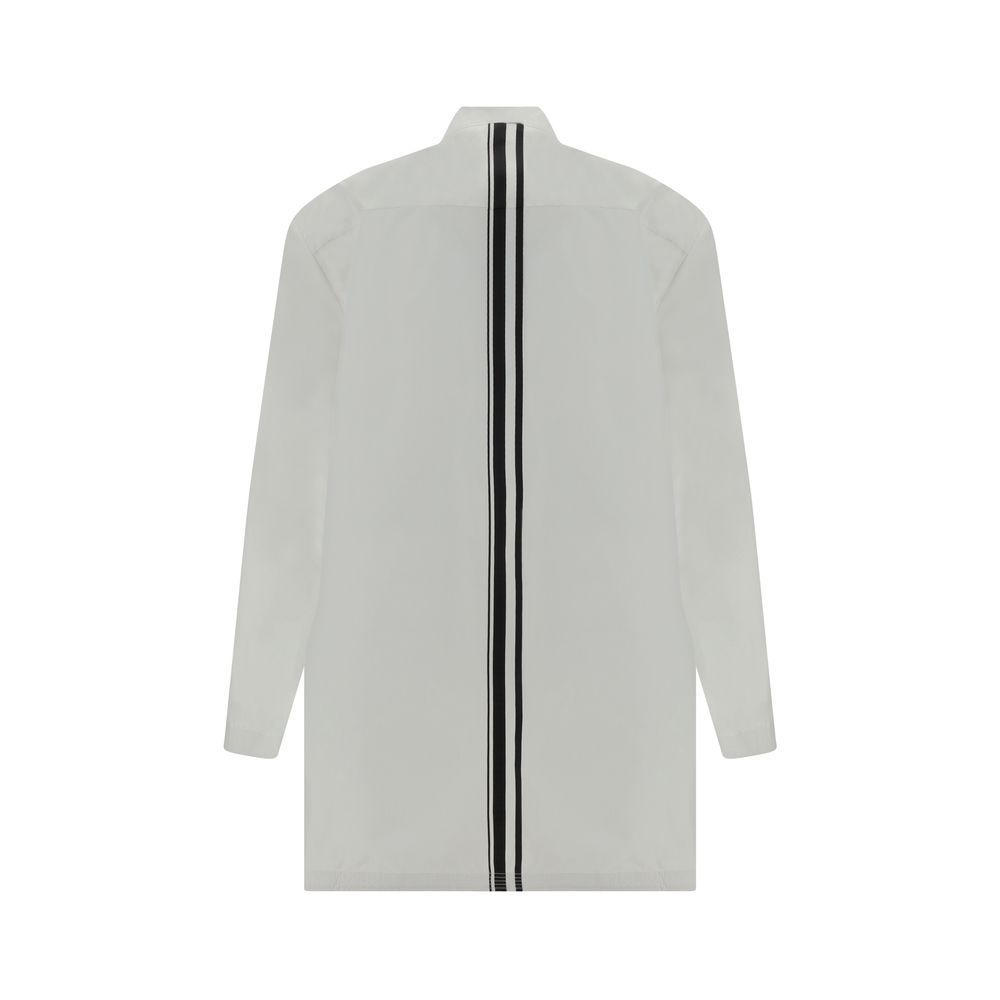 White Cotton Pattern Shirt