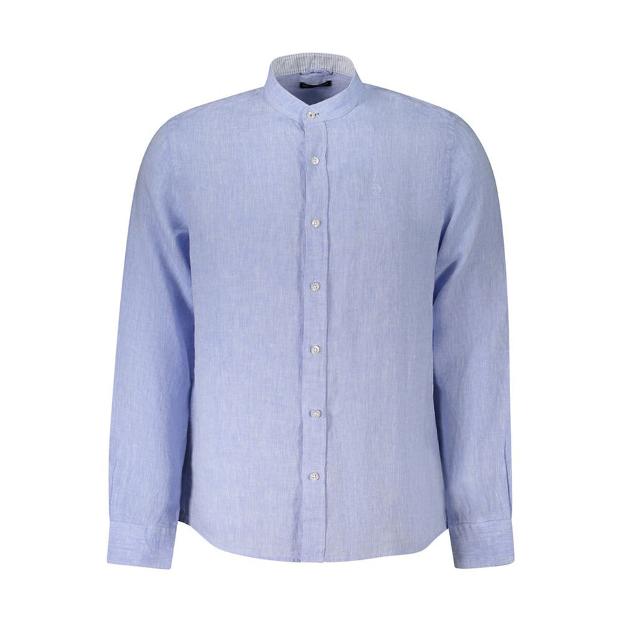 Azzurro Linen Men Shirt