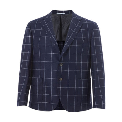 Blue Wool Blazer