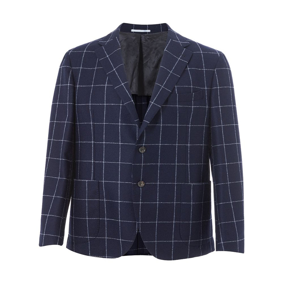 Blue Wool Blazer