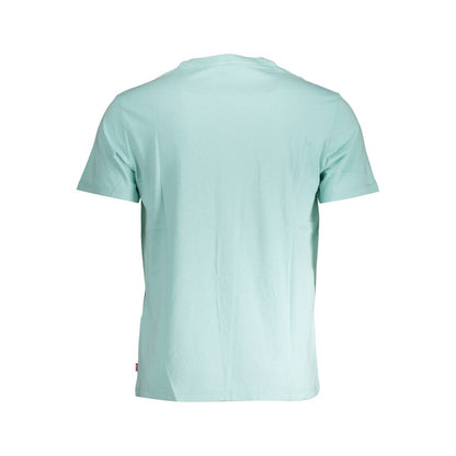 Blue Cotton T-Shirt