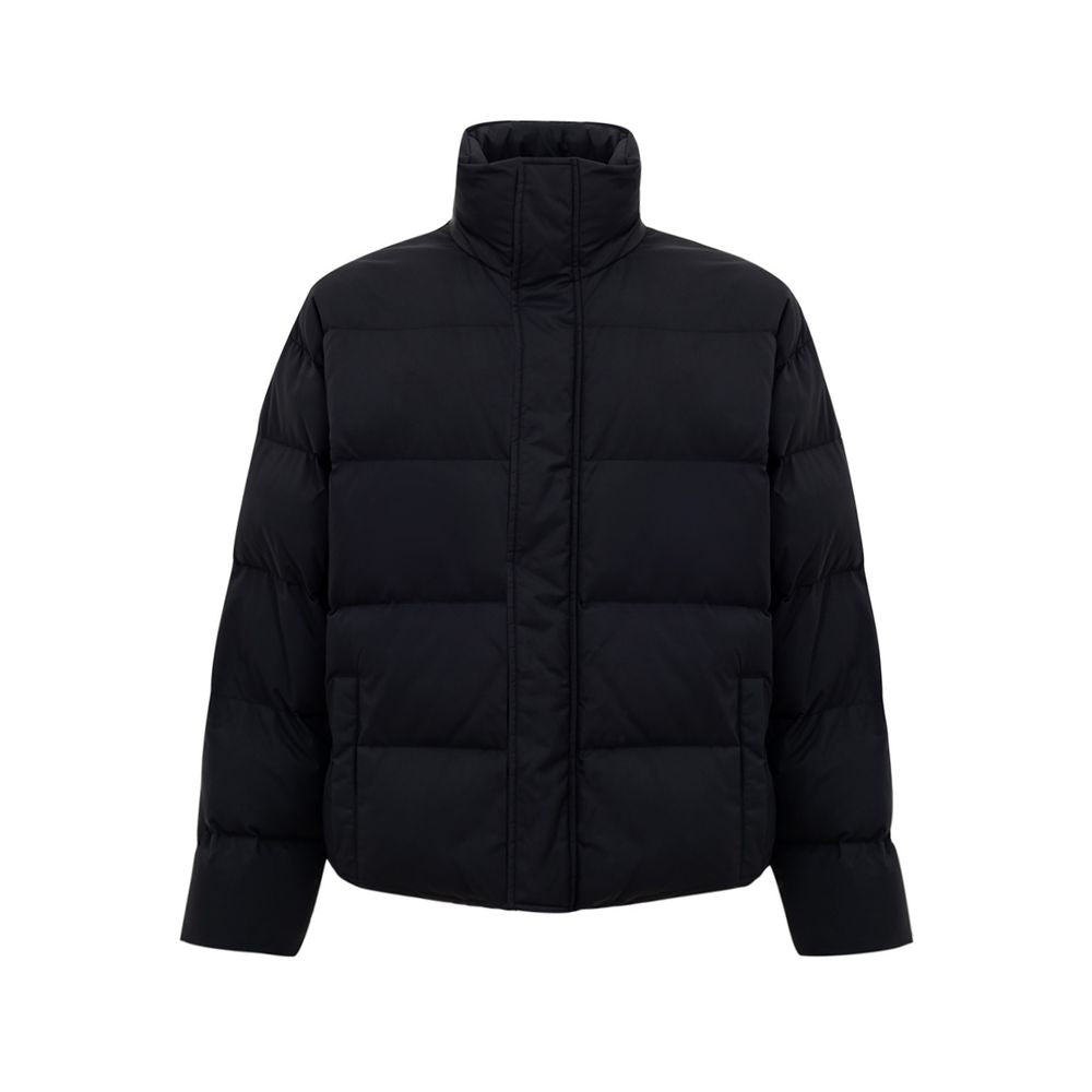Black Polyamide Jackets & Coat